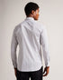 WILLUW-Shirts-A versatile shirt with a minimalist feel, WILLUW has a classic collar and subtle geometric print that makes it suitable for almost any occasion. With a great fit and made from a cotton blend, it's an easy addition to upgrade your wardrobe.By choosing Ted Baker cotton products, you're supporting our investment in the Better Cotton Initiative's mission. This product is sourced via a system of mass balance and therefore may not contain Better Cotton. Button up shirt Long sleeved Cotton blend Clas